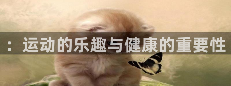 蚂蚁体育免费打开入口：：运动的乐趣与健康的重要性